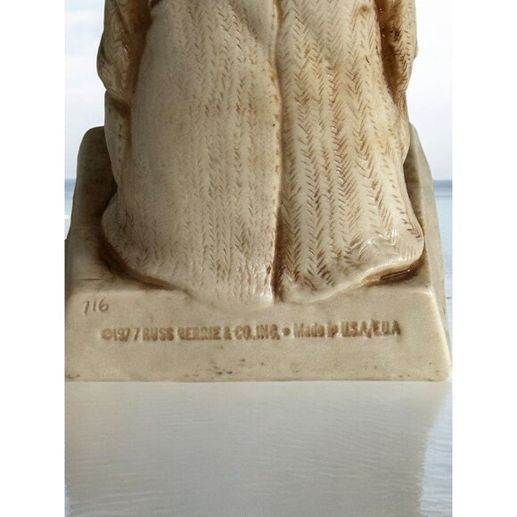 Vintage 1977 Russ Berrie & Co. Inc. Ceramic Figurine - Picture 6 of 7